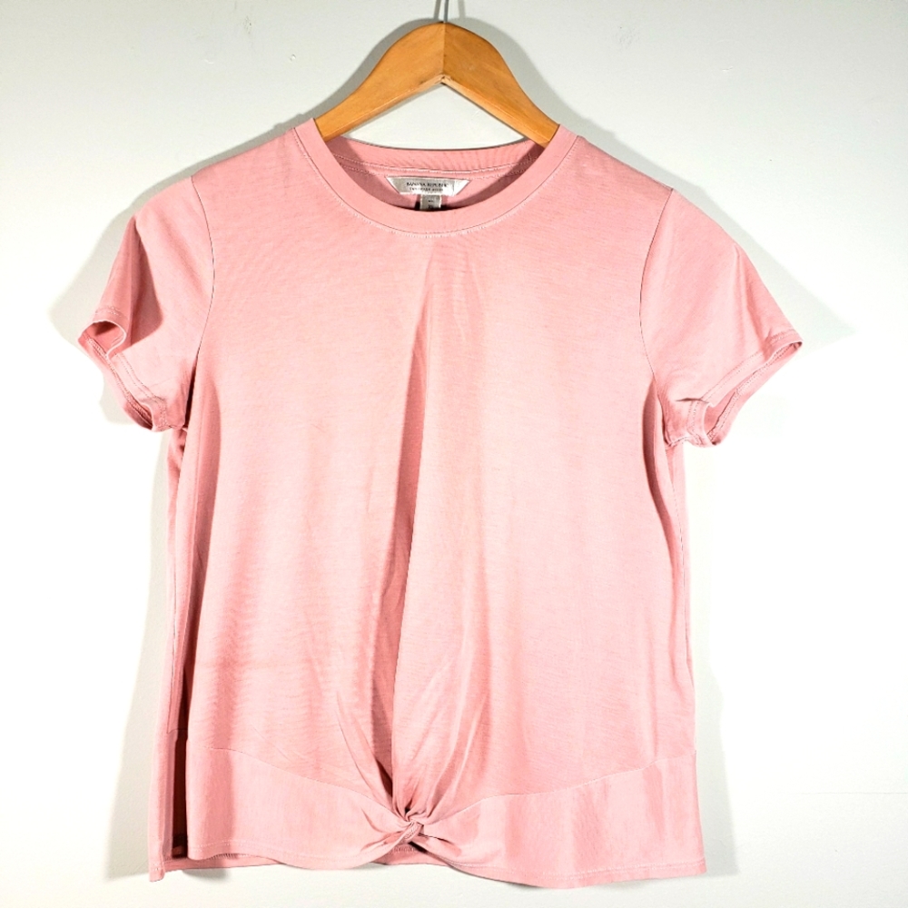 Banana Republic siize XS petite sandwash moda T shirt